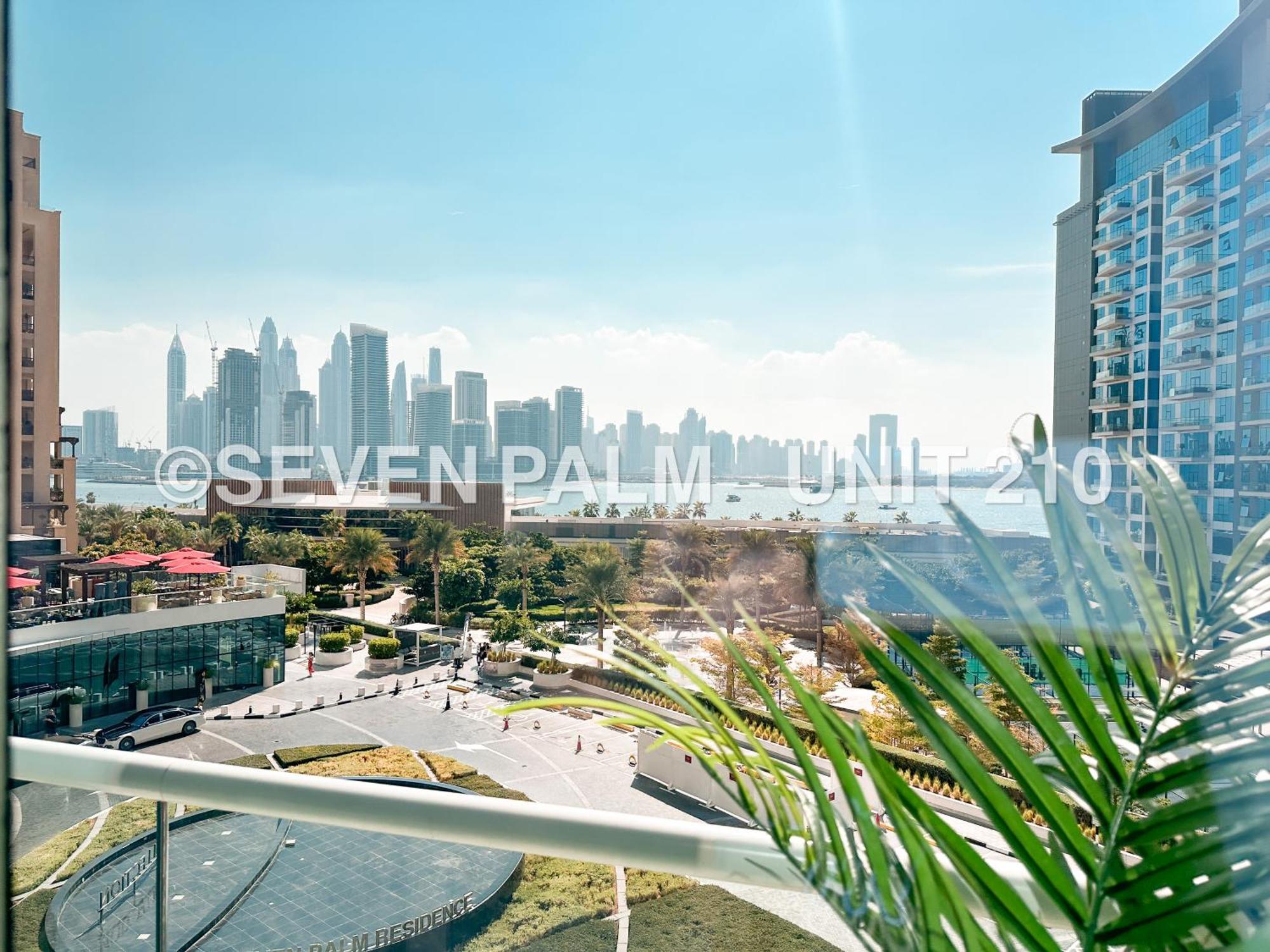 Luxus-Studio Mit Private Beach In Top-Lage, Meerblick & Infinity Pool! 두바이 외부 사진