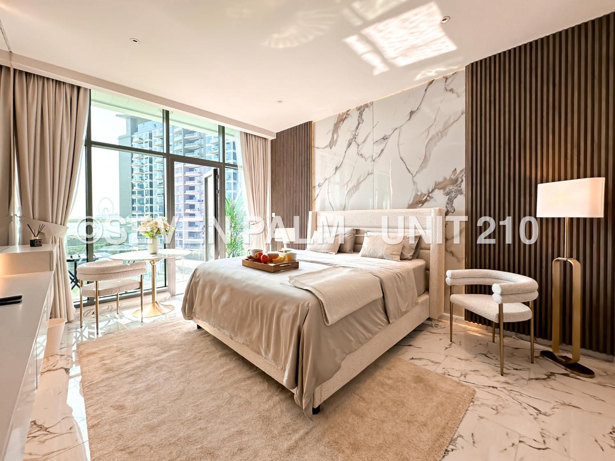 Luxus-Studio Mit Private Beach In Top-Lage, Meerblick & Infinity Pool! 두바이 외부 사진