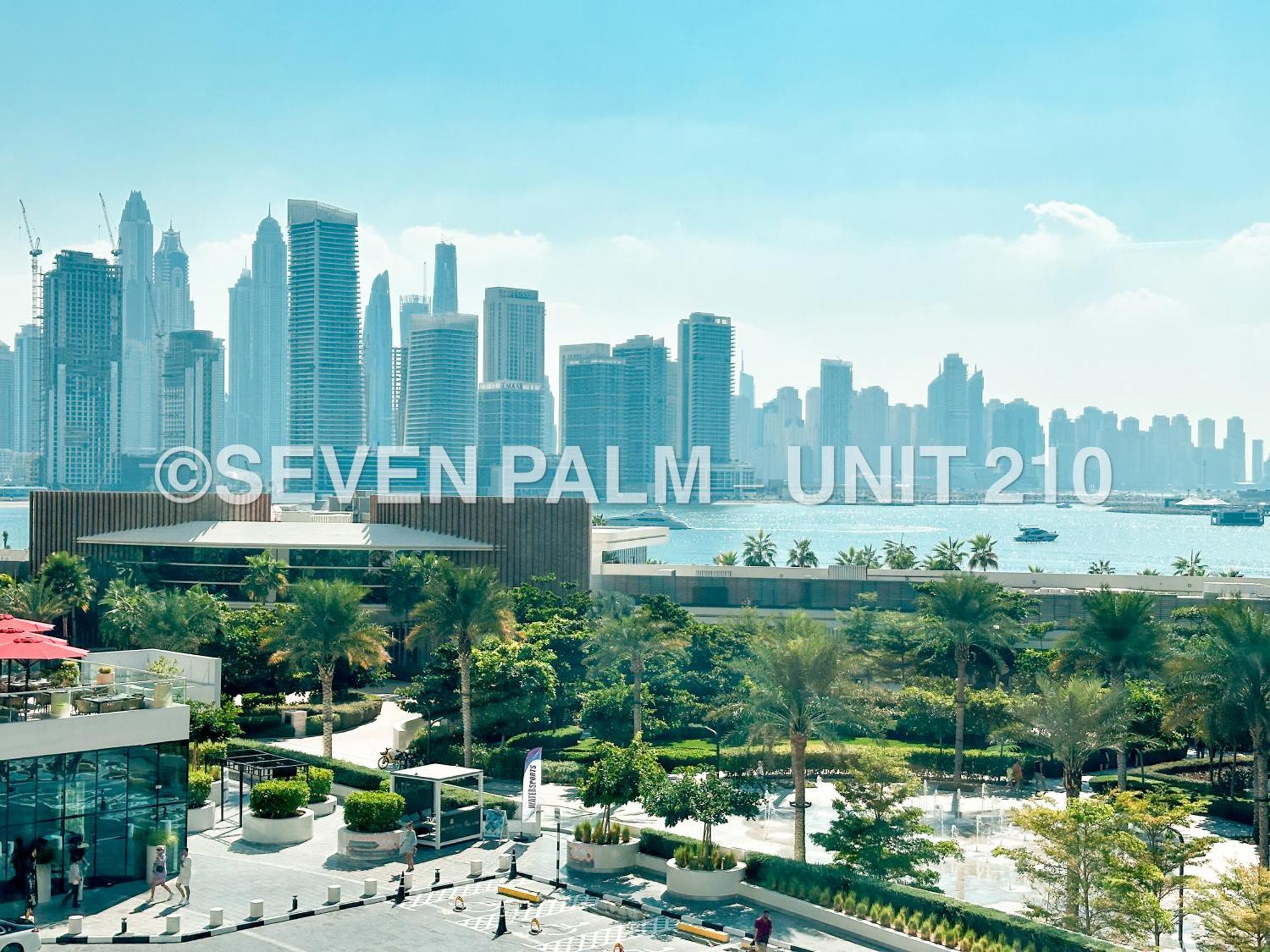 Luxus-Studio Mit Private Beach In Top-Lage, Meerblick & Infinity Pool! 두바이 외부 사진