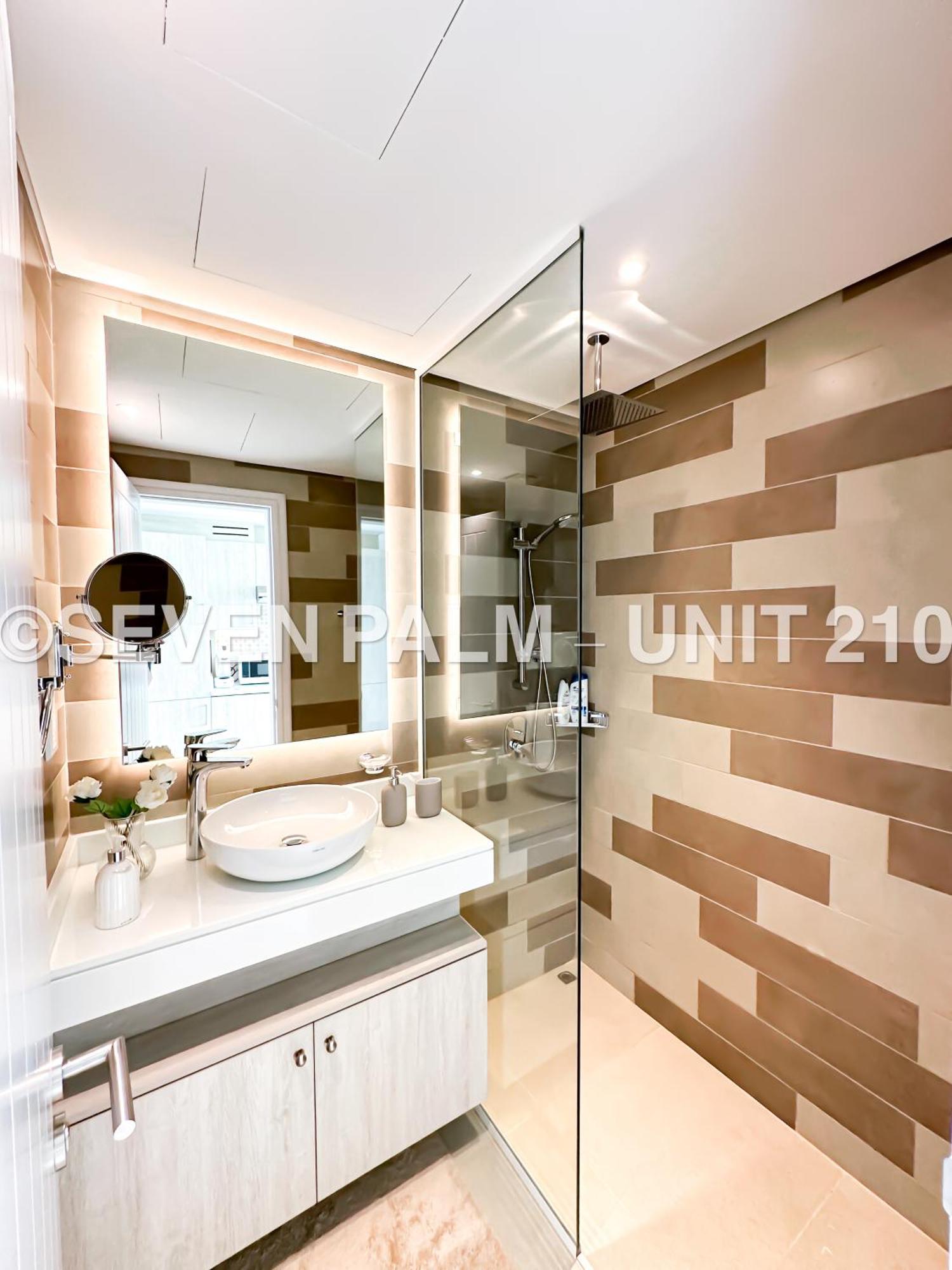 Luxus-Studio Mit Private Beach In Top-Lage, Meerblick & Infinity Pool! 두바이 외부 사진