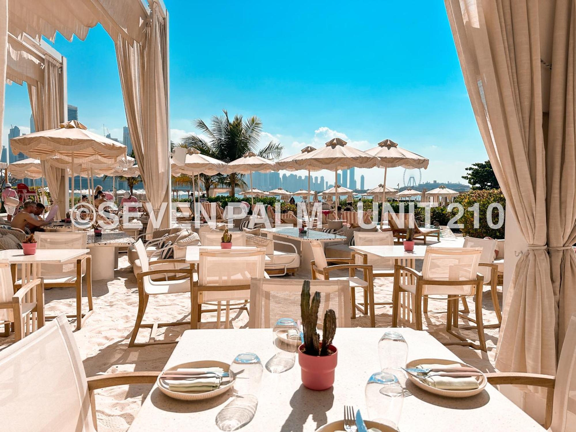 Luxus-Studio Mit Private Beach In Top-Lage, Meerblick & Infinity Pool! 두바이 외부 사진