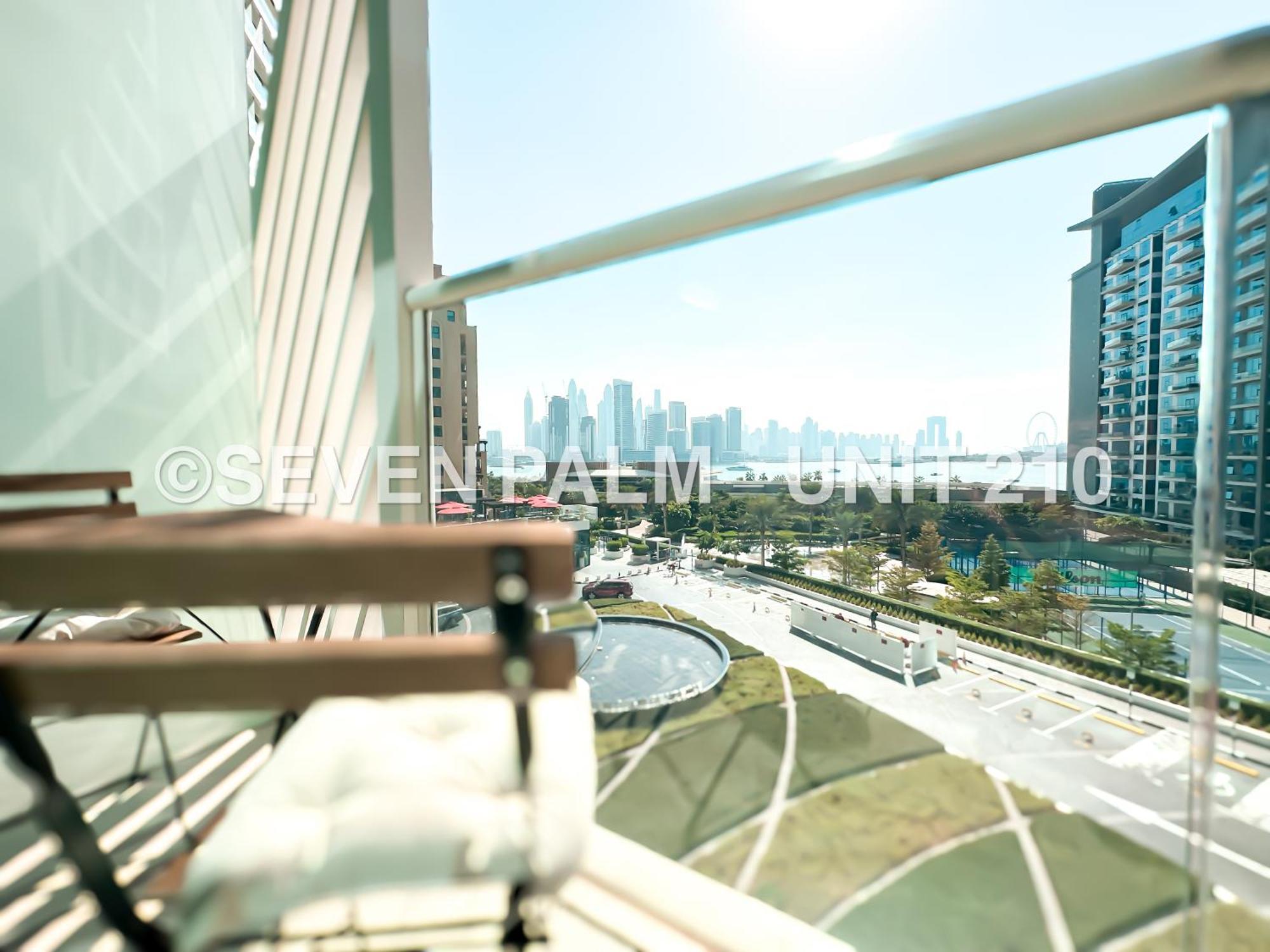 Luxus-Studio Mit Private Beach In Top-Lage, Meerblick & Infinity Pool! 두바이 외부 사진